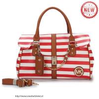 michael kors striped groot rood boekentassen Eindhoven Shop ox777635